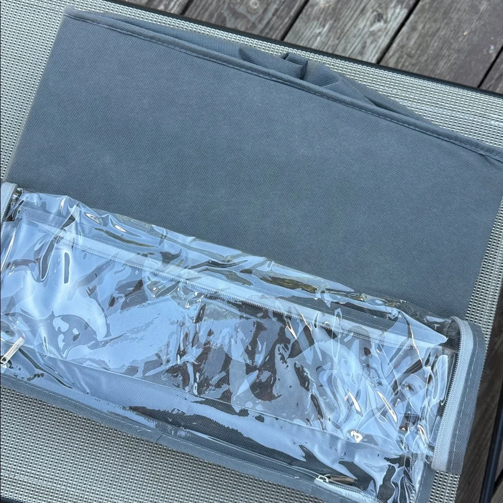 Gray Home Shoe Storage Organizer